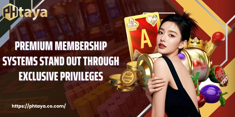Premium membership systems stand out through exclusive privileges