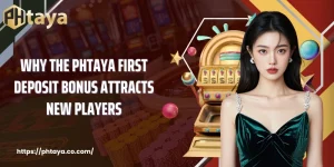 Why The PHTAYA First Deposit Bonus Attracts New Players 