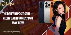 The Daily Deposit Spin - Receive An iPhone 17 Pro Max Now